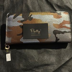 Metallic Camo Wallet